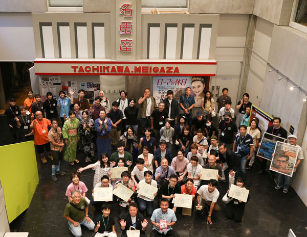 第9回立川名画座通り映画祭6日集合写真